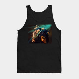 Daechwita The Mad King Blue Tank Top